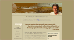 Desktop Screenshot of daveroberson.org